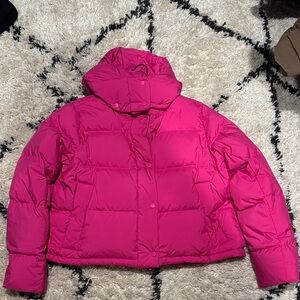 Cropped Wunder puff jacket